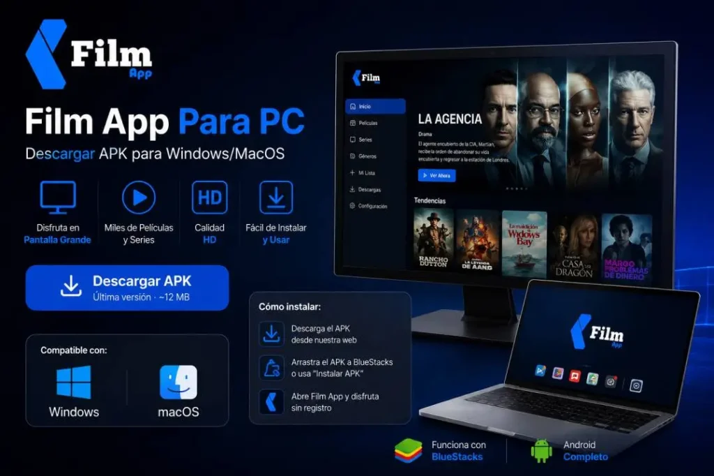 Film App Para PC – Descargar APK para WindowsMacOS