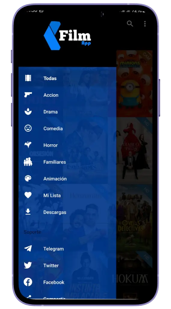 ¿Qué es Film App